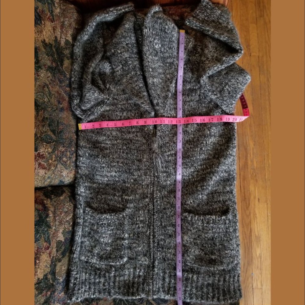 COPY - Warm, unisex M, zip jacket/sweater, vintage, alpaca wool, Wilfred Free - Picture 6 of 8